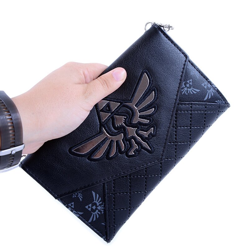 Skyward Sword Quilted Envelope Wallet w/ Chain | The Legend