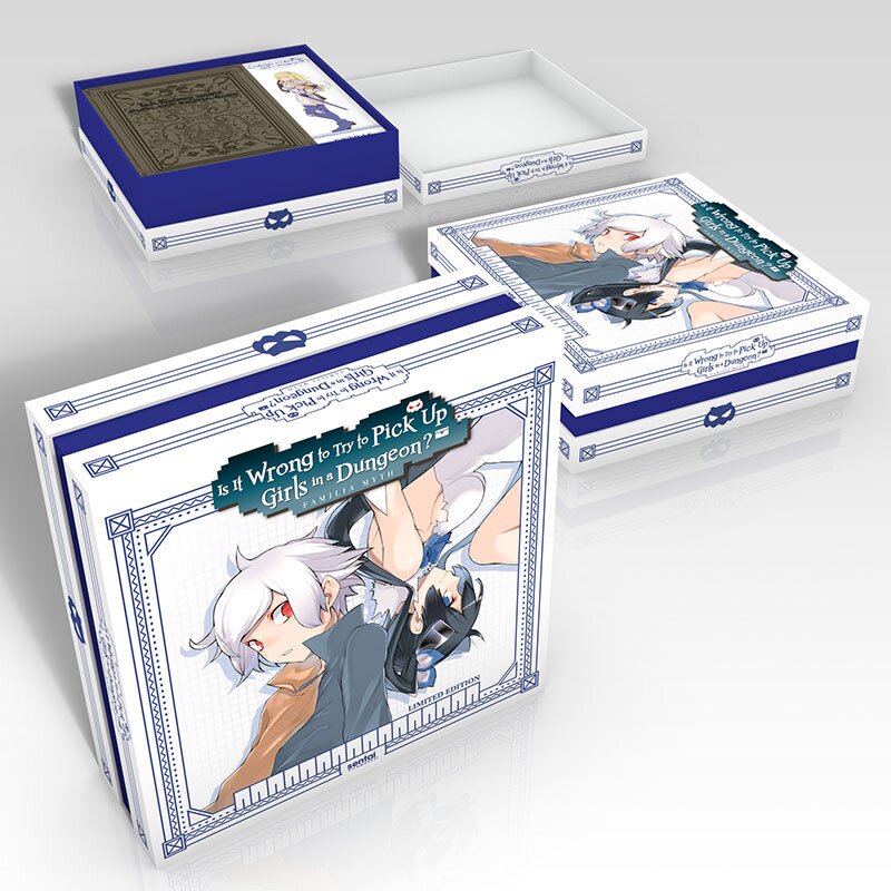 Is It Wrong to Try to Pick Up Girls in a Dungeon? Premium Box Set (BD/DVD  Combo)