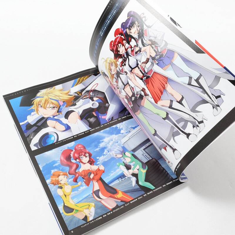 Anime Mook Cross Ange: Rondo of Angel and Dragon Character Actor & VOICE  BOOK, Book