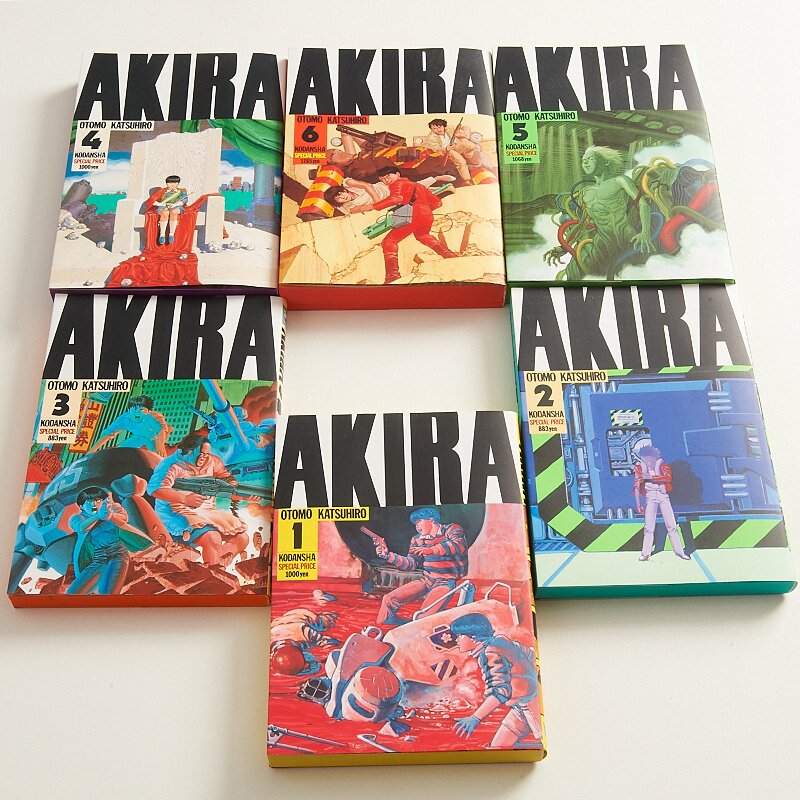 Akira Manga Volumes 1-6 Set - Tokyo Otaku Mode (TOM)