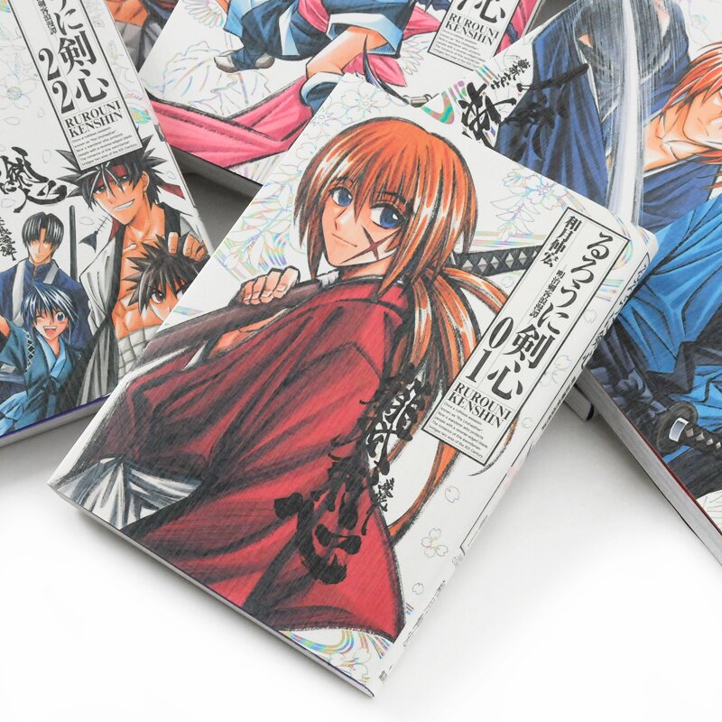 Rurouni Kenshin New Edition 1-22+Guide+Special Booklet 28 Set Japanese Manga