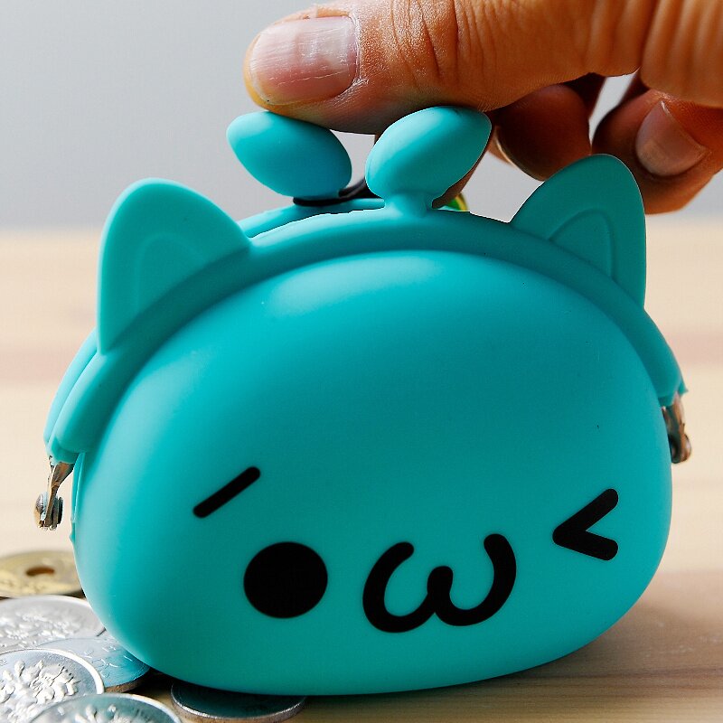 Kaomoji Nekomimi Cat Ears Silicone Pouches Amuse Tokyo Otaku Mode (TOM)