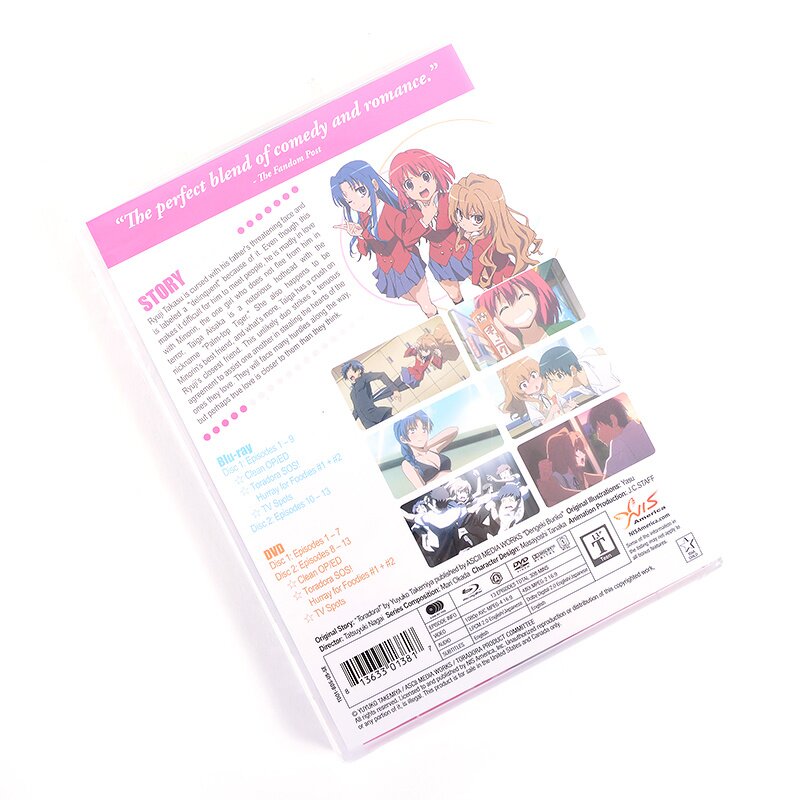 Toradora Anime Getting Blu-Ray Premium Package With Hardcover Artbook -  Siliconera