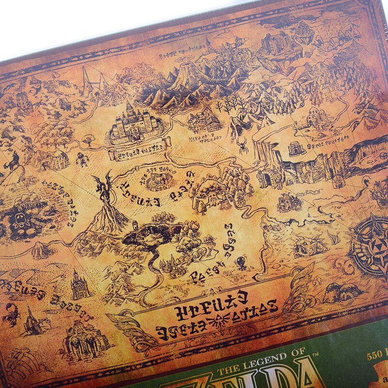 The Legend of Zelda Collector's Map Puzzle - Tokyo Otaku Mode (TOM)