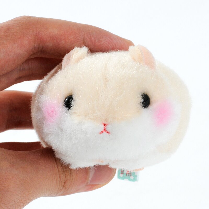 white hamster plush