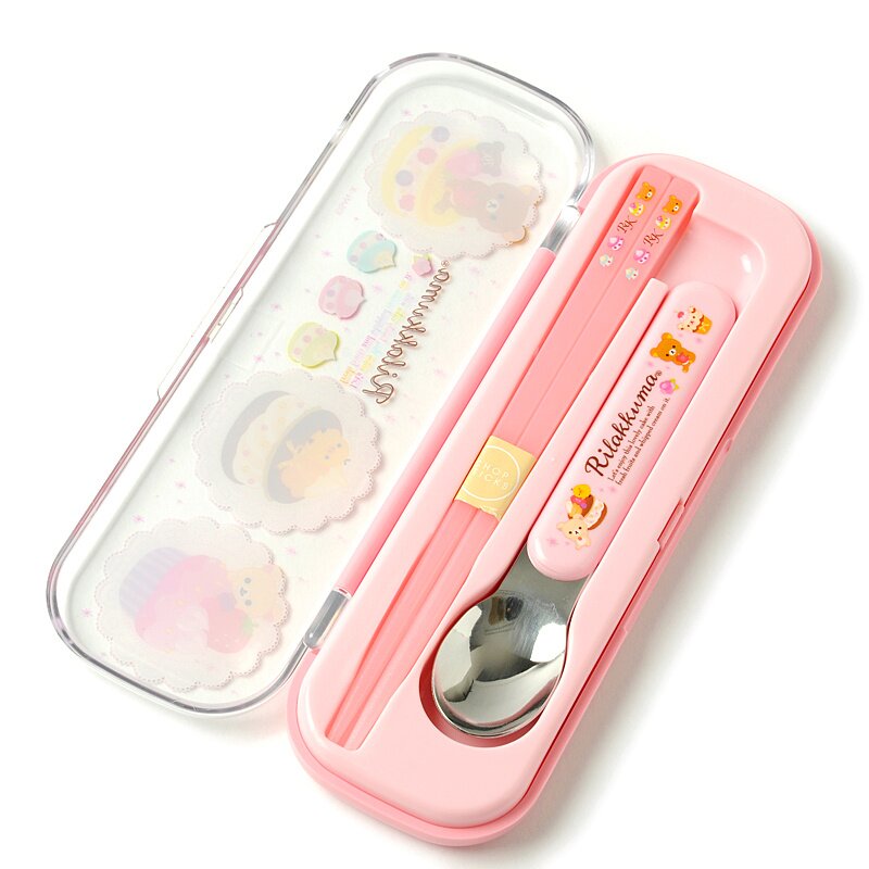 Rilakkuma Lunch Market Trio Utensil Set - Tokyo Otaku Mode (TOM)