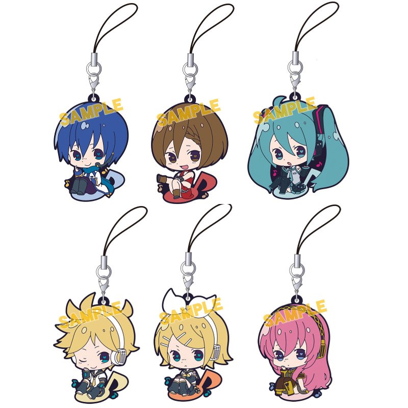 Vocaloid DeRemus Rubber Strap Collection Box Set - Tokyo Otaku
