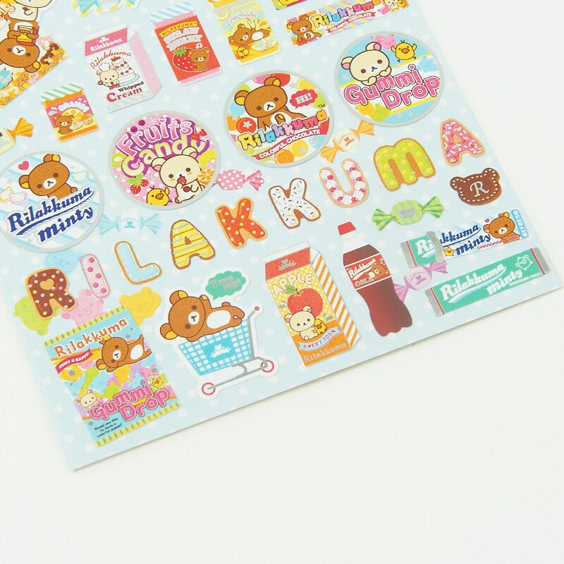 Rilakkuma Panda de Goron Stickers: San-X - Tokyo Otaku Mode (TOM)