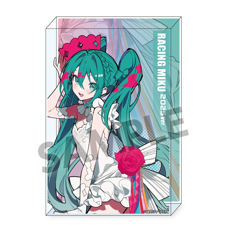 Racing Miku 2025 Acrylic Block 63% OFF - Tokyo Otaku Mode (TOM)