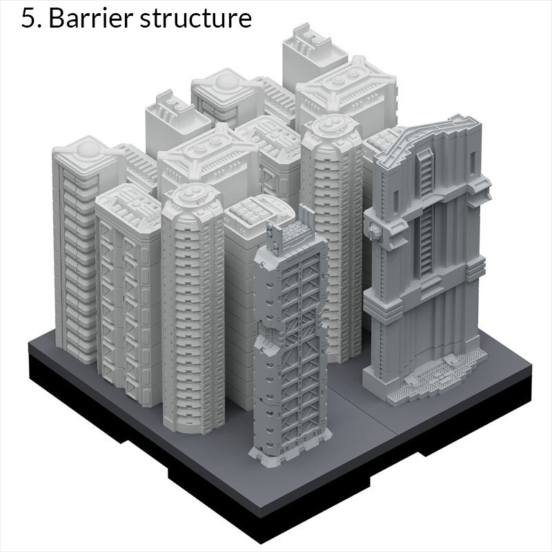 Geocraper 1/2500 Scale [Evangelion] Tokyo-III Scenery - Tokyo