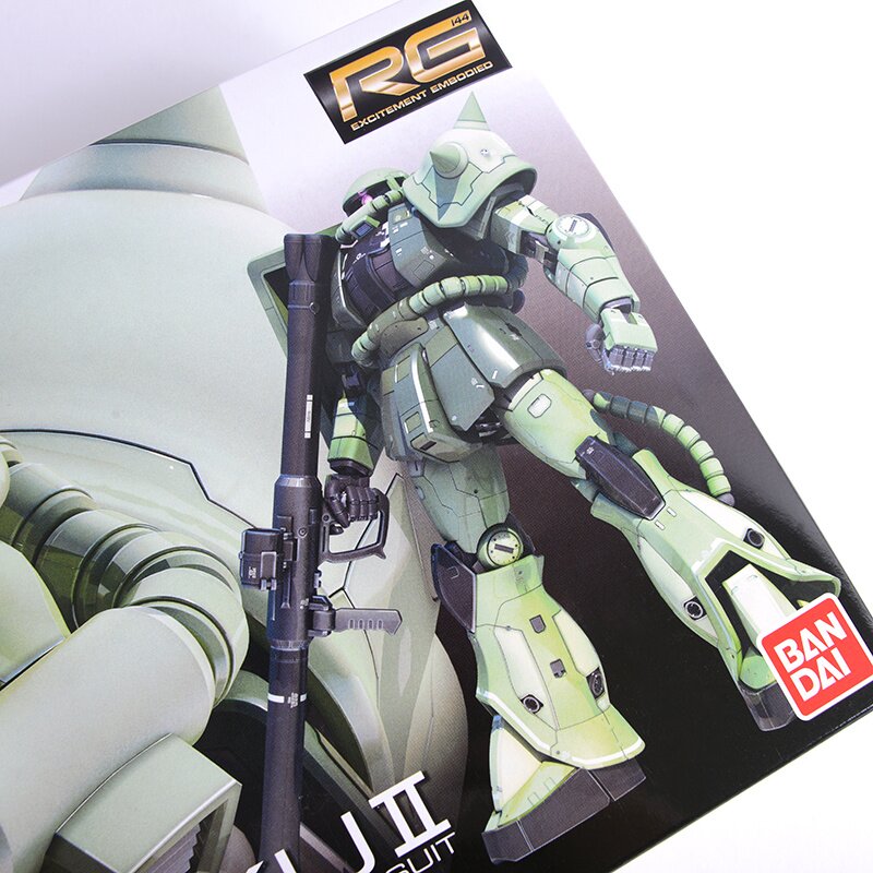 Real Grade Gundam Zaku II 1/144th Scale Plastic Model Kit: Bandai