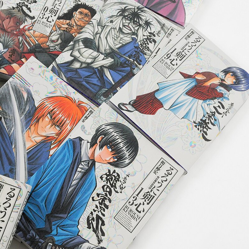 Rurouni Kenshin New Edition 1-22+Guide+Special Booklet 28 Set Japanese Manga