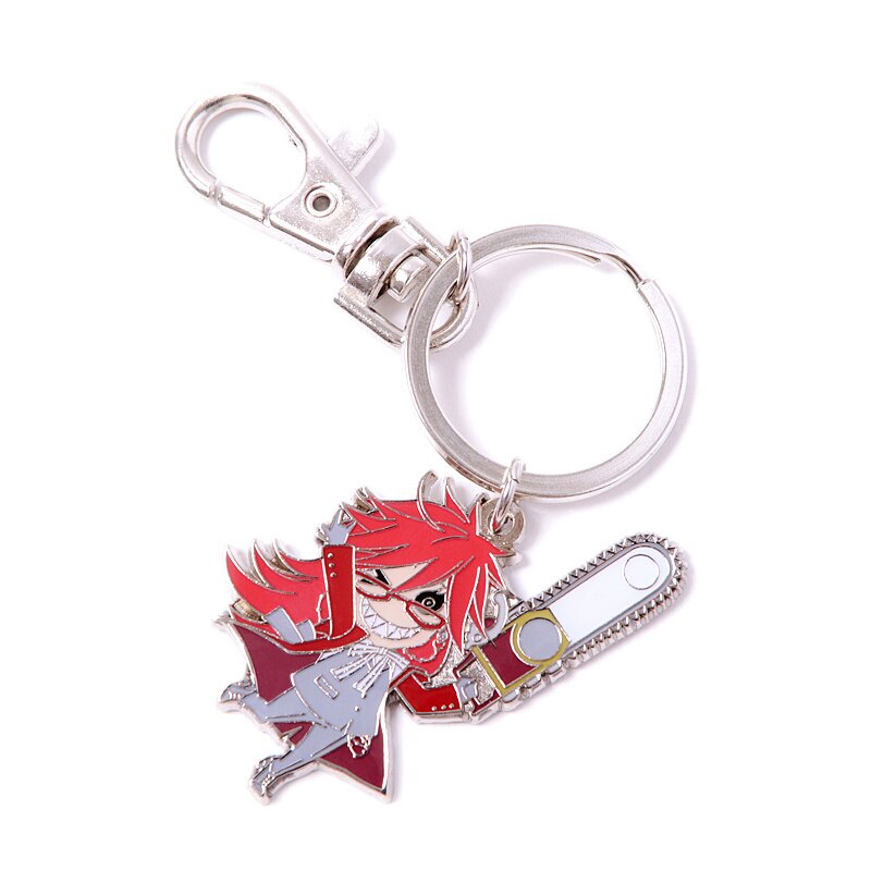 Black Butler Grell SD Metal Keychain - Tokyo Otaku Mode (TOM)