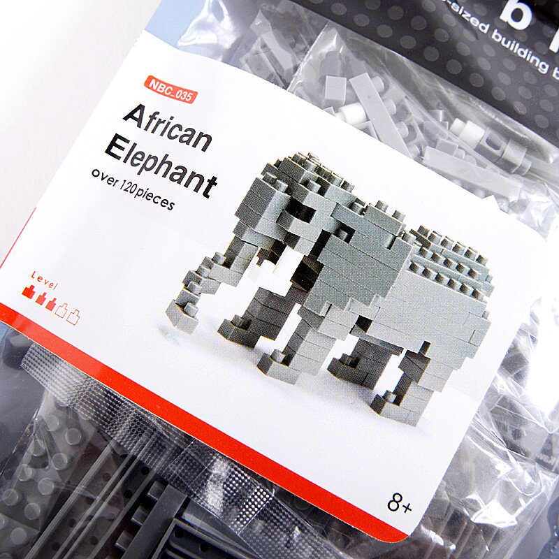 Nanoblock elephant 2024