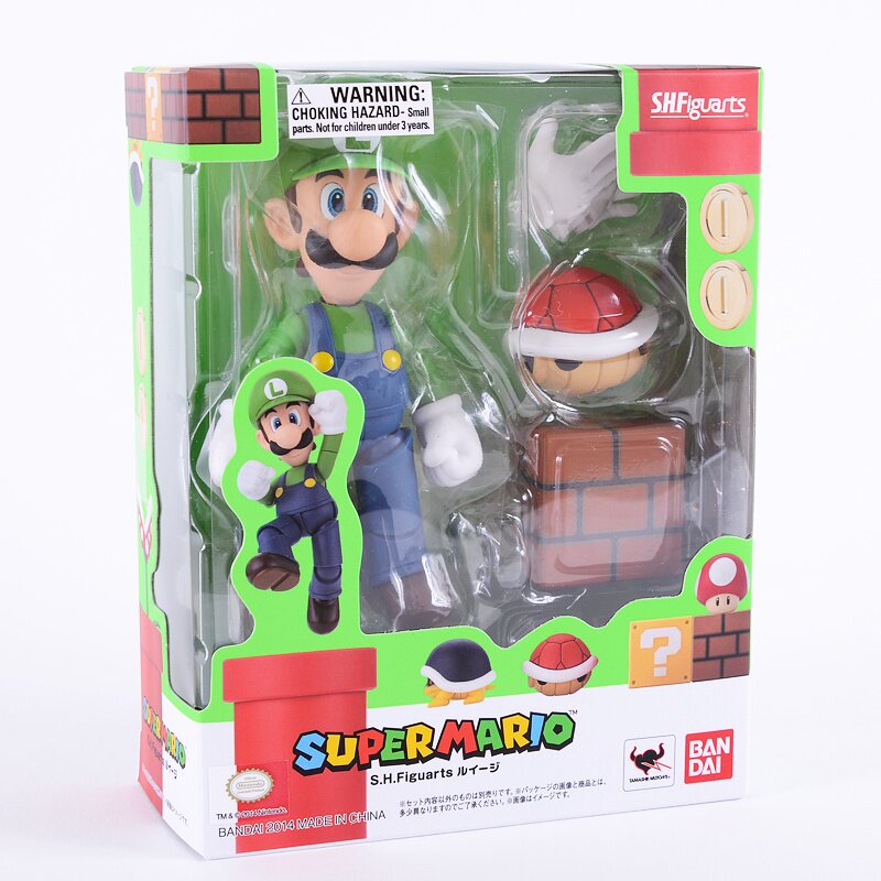 Shfiguarts Luigi Super Mario Bandai Tokyo Otaku Mode Tom