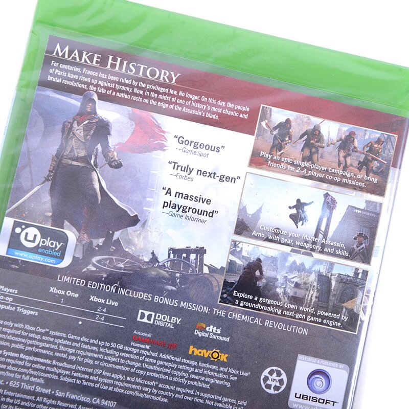 Customer Reviews: Assassin's Creed: Unity Collector's Edition Xbox One  12345 - Best Buy