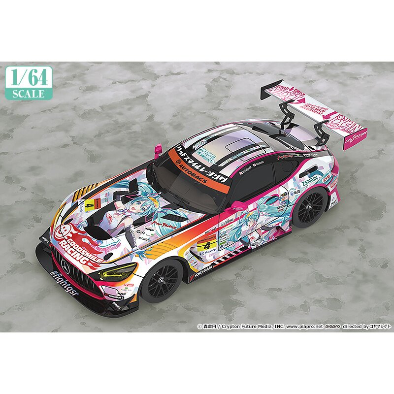 1/64 Scale Good Smile [Hatsune Miku] AMG 2019 Super GT Ver