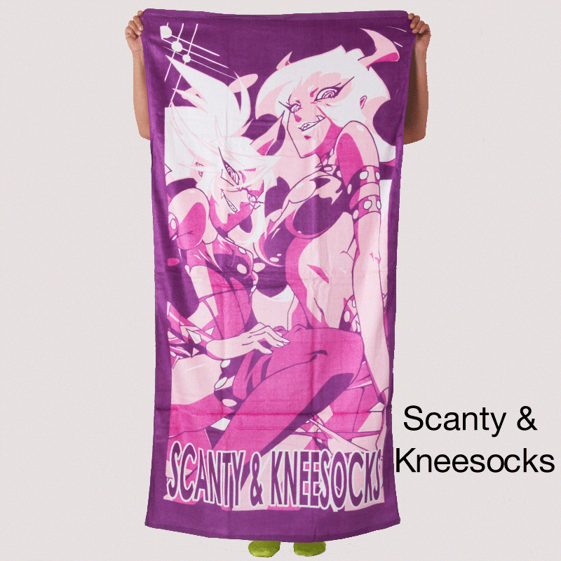 Panty & Stocking with Garterbelt Towels