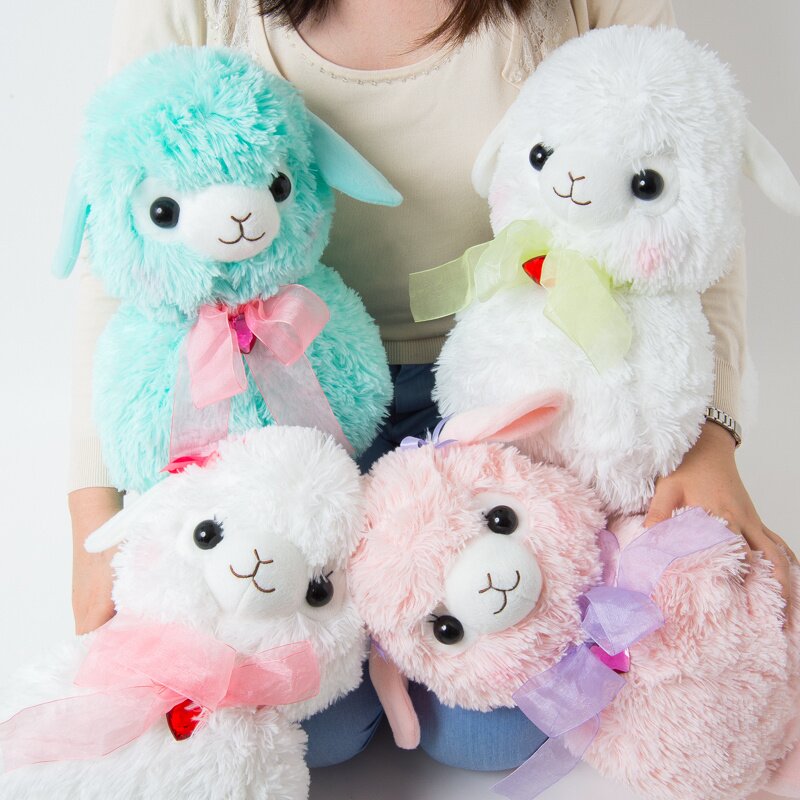 アルパカッソs shop！ Alpacasso Girly Kids Alpaca Plush Collection (Big): Amuse - Tokyo