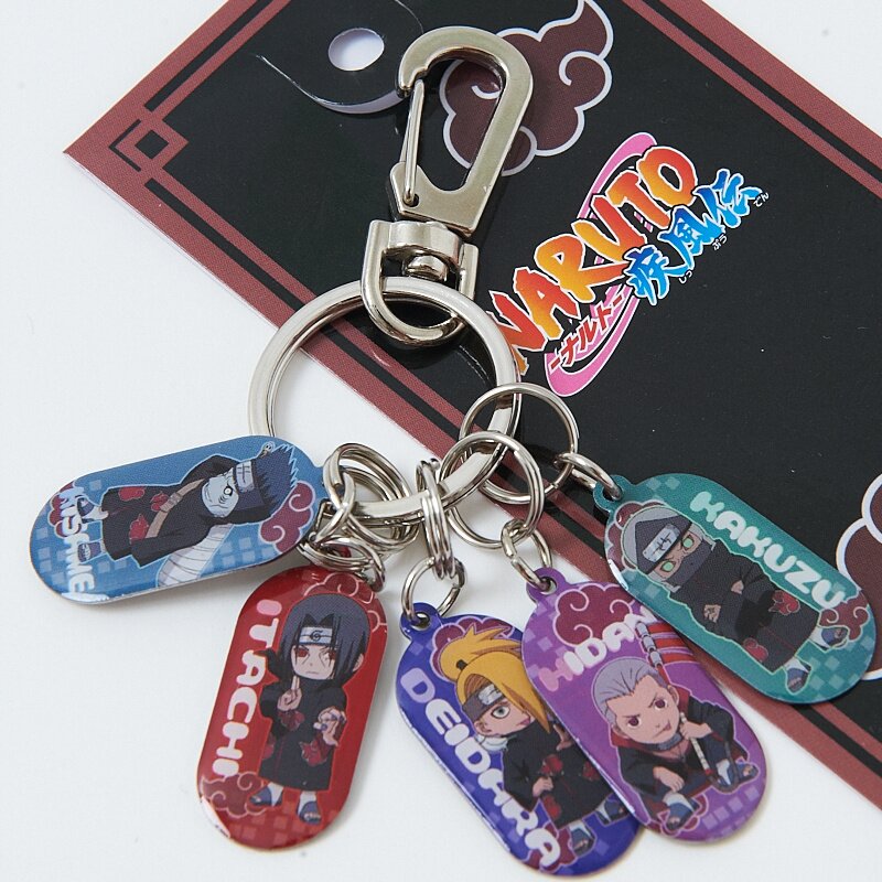 Keychain o LLavero Akatsuki Naruto by JustPrint