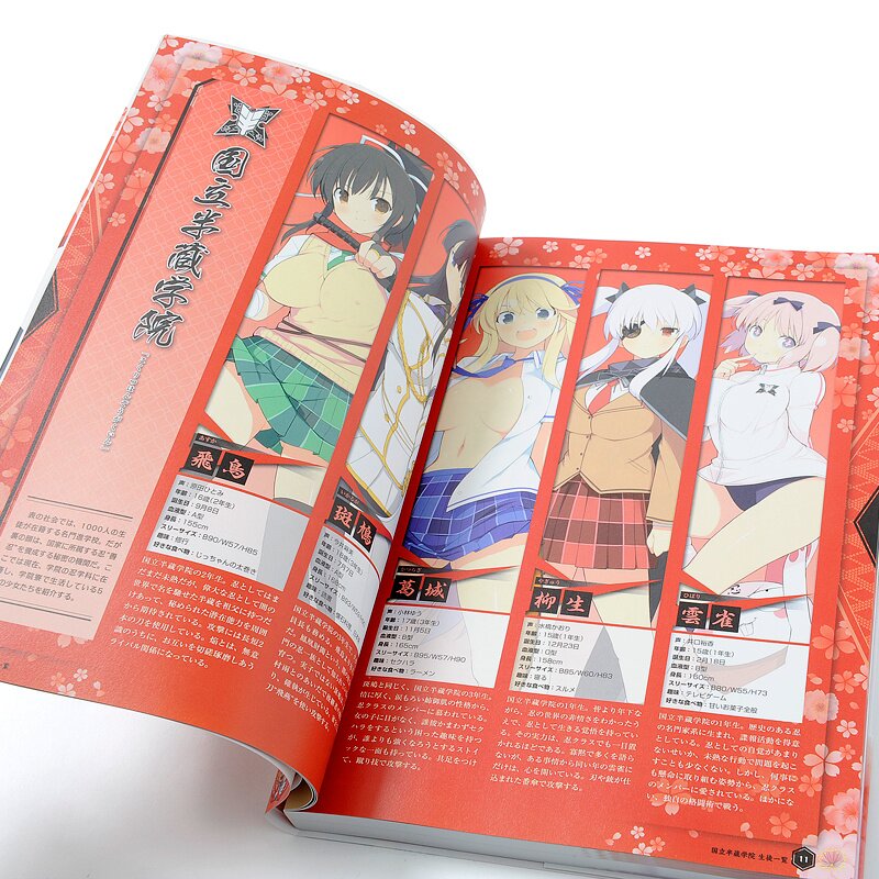Senran Kagura Shinovi Versus Official Perfect Bible Game Book