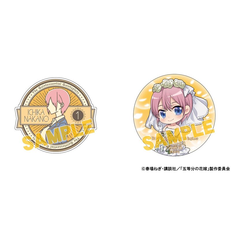 5 Toubun No Hanayome Stickers for Sale