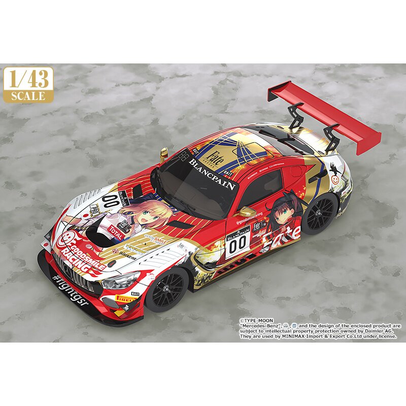 1 43 Scale Goodsmile Racing Type Moon Racing 2019 Spa 24 Hours