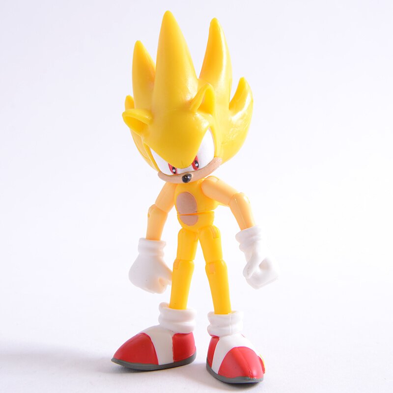 Sonic The Hedgehog 2 Super Sonic With Master Emerald Action Figure