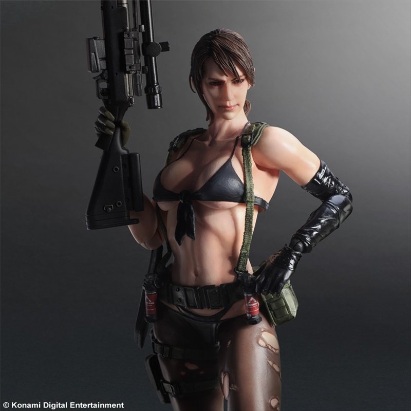 Play Arts Kai Metal Gear Solid V: TPP Quiet: SQUARE ENIX - Tokyo