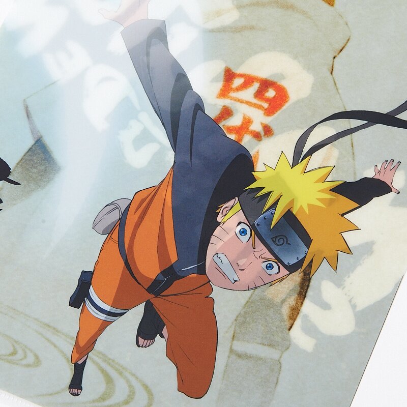 Naruto A4 Clear File Folder Shippuden 4th Fourth Hokage Minato Namikaze &  Naruto