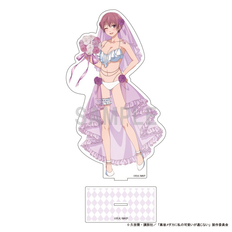 Medaka Kuroiwa is Impervious to My Charms Big Acrylic Stand Tomo