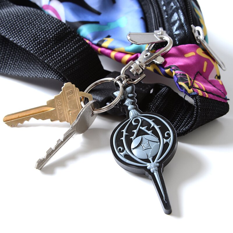 DEGASKEN Double-Sided Keychain, 