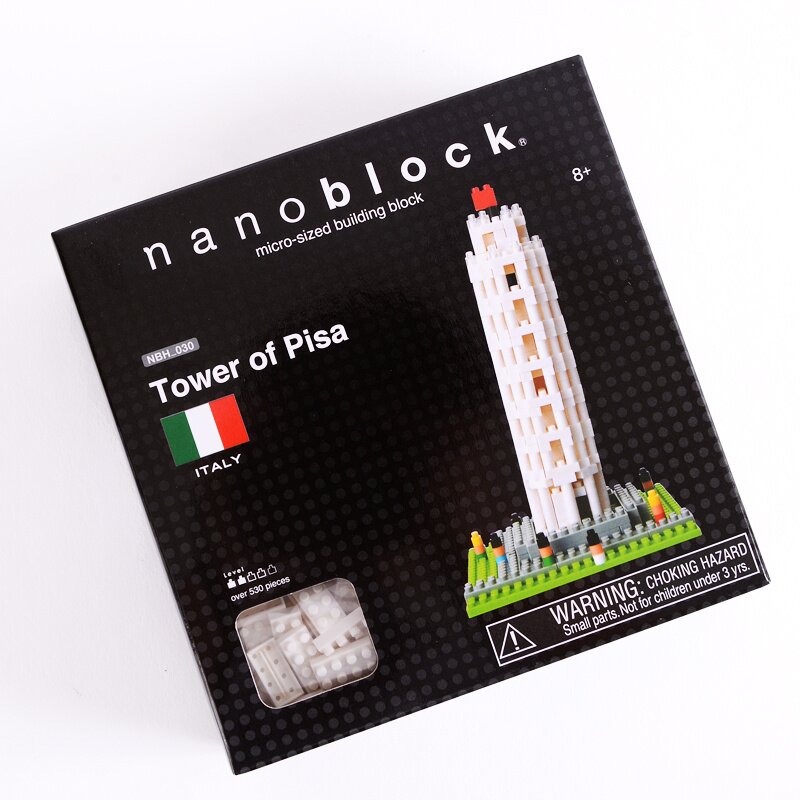 Nanoblock Tower of Pisa Tokyo Otaku Mode (TOM)
