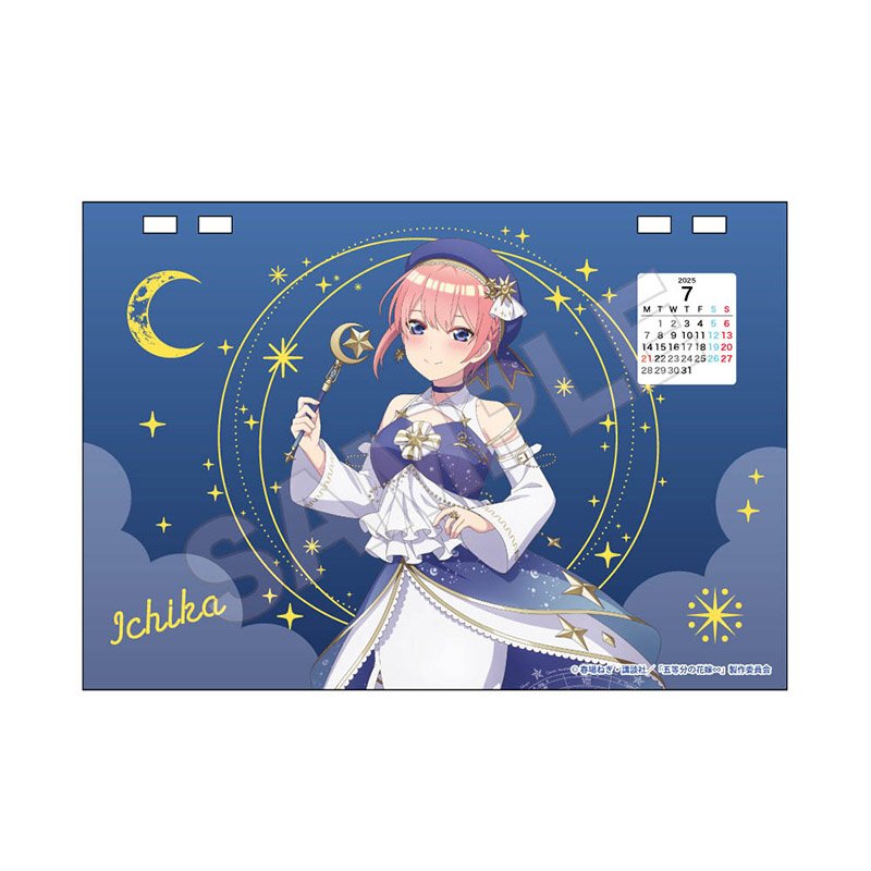The Quintessential Quintuplets Specials Desktop Calendar 2025