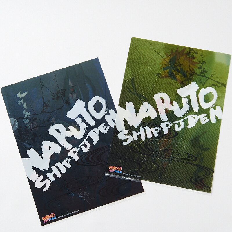 Naruto A4 Clear File Folder Shippuden 4th Fourth Hokage Minato Namikaze &  Naruto