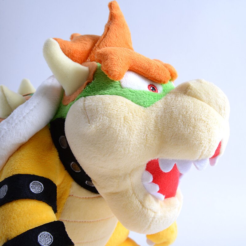 Super Mario - Bowser Medium Plush (15 Inch) – Dragons Trading