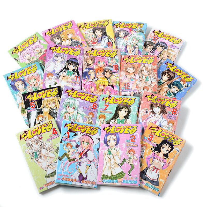 To Love Ru Manga Volumes 3-4