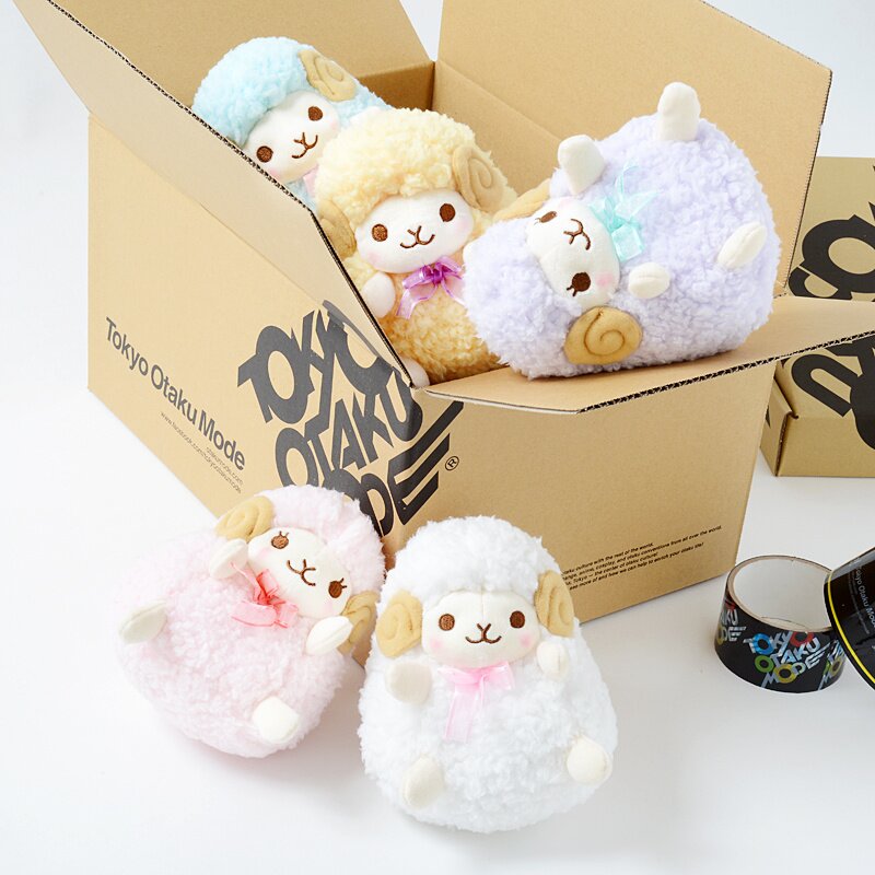 yushokobayashi ニット sheep tojikomi ano あの Wooly no Okurimono Sheep Plush Collection (Standard): Amuse