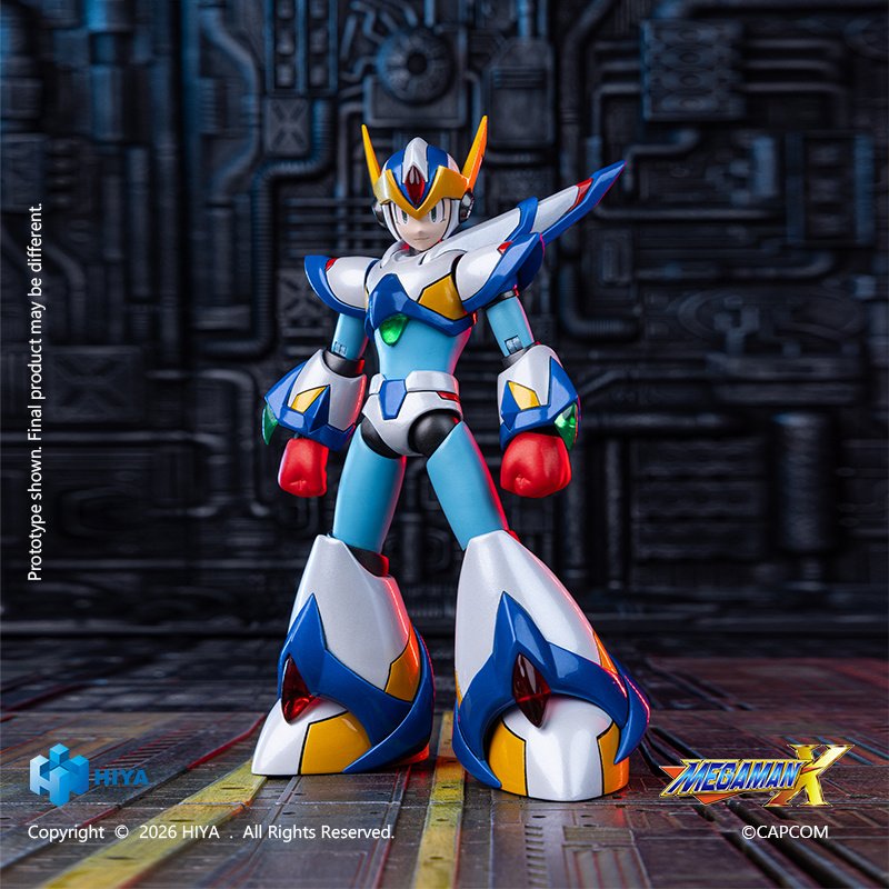 Exquisite Basic Series Mega Man X Series X: Falcon Armor Ver. Non-Scale ...
