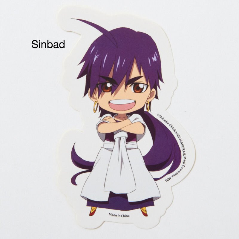 Magi Chibi Character Stickers