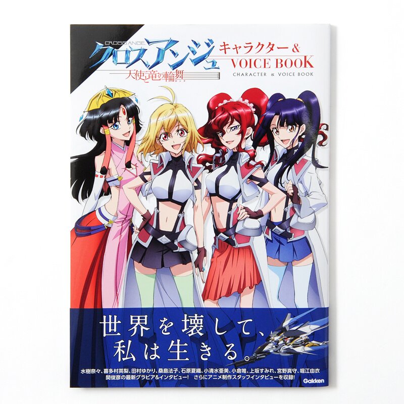 Cross Ange: Tenshi to Ryuu no Rondo Character & VOICE BOOK art