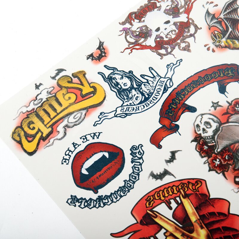 VAMPS Bloodsuckers 2015 Live Tour Official Tattoo Stickers - Tokyo