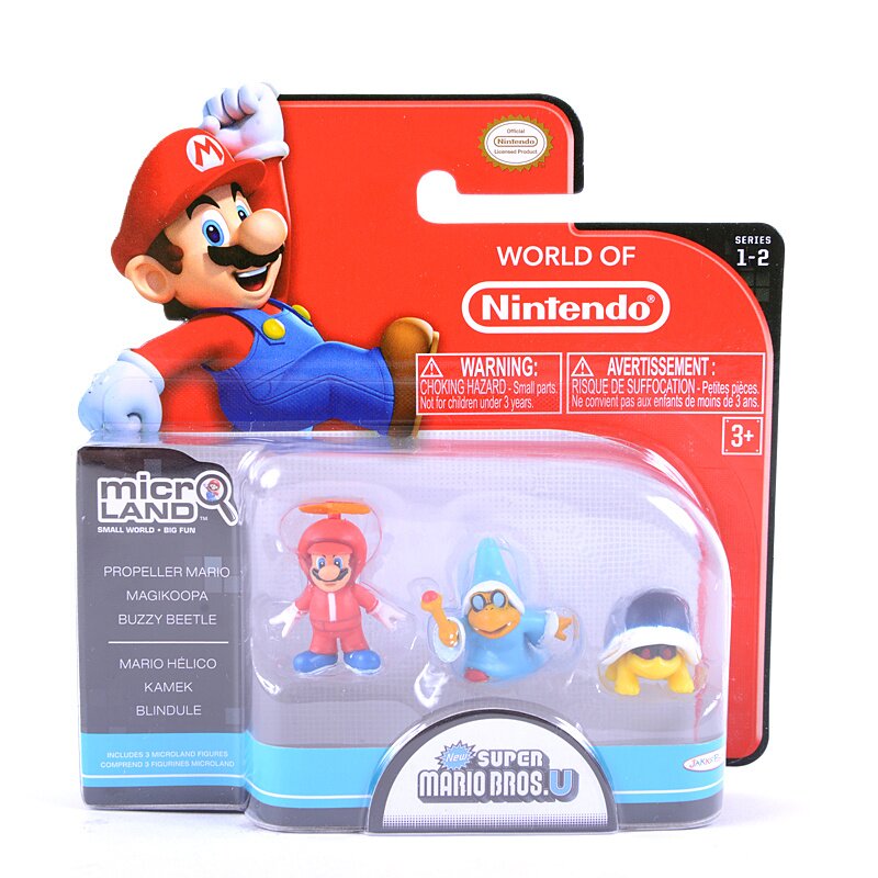 World of Nintendo: Figures, Plushies, and Micro Land Sets