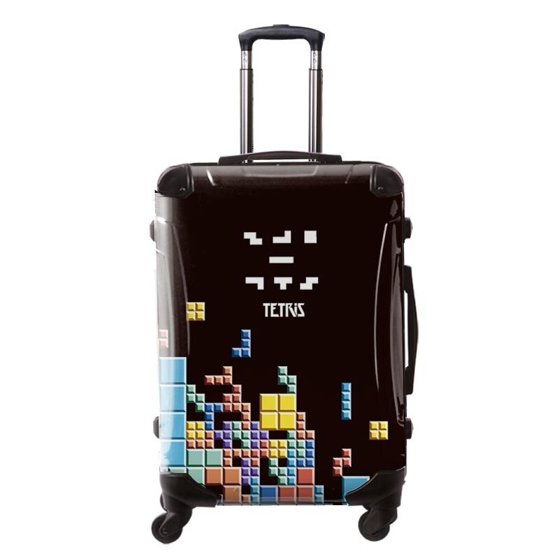 Tetris Art Suitcase & Rucksack Collection: Block (Black) - Tokyo Otaku Mode  (TOM)