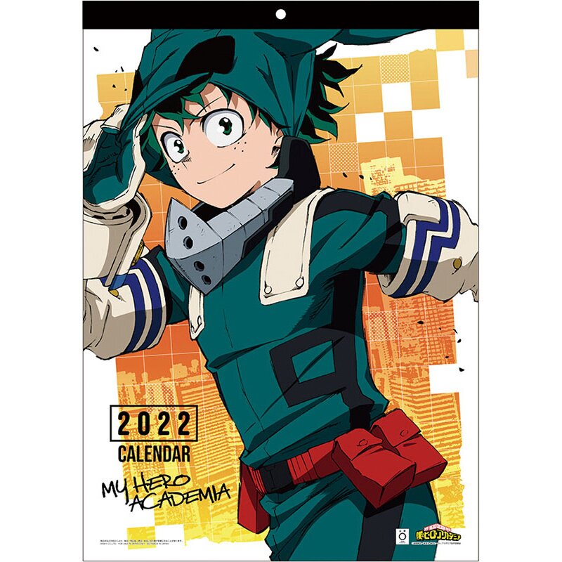 2022 My Hero Academia Wall Calendar