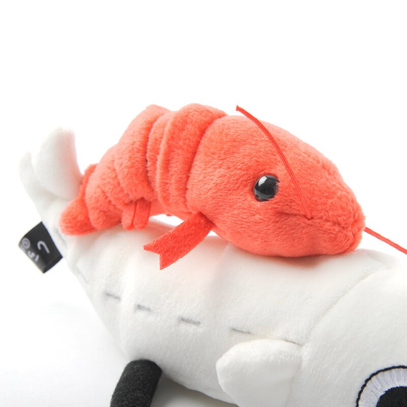 prawn plush toy