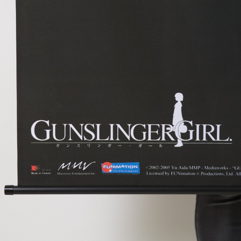 Gunslinger Girl Henrietta Firing Anime Wall Scroll - Tokyo Otaku