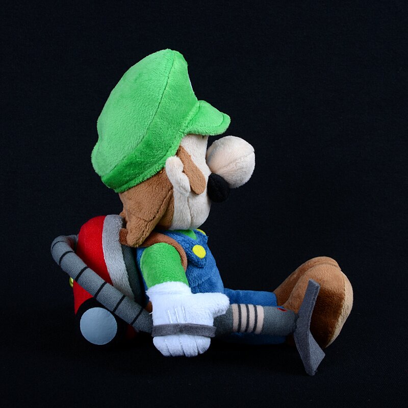 Luigi with Poltergust 5000 Plush Luigi s Mansion Dark Moon Nintendo Tokyo Otaku Mode TOM