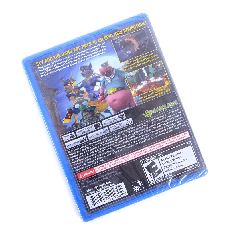 Sly Cooper: Thieves In Time [PS Vita Cross Buy], Sony, PlayStation 3,  711719982470