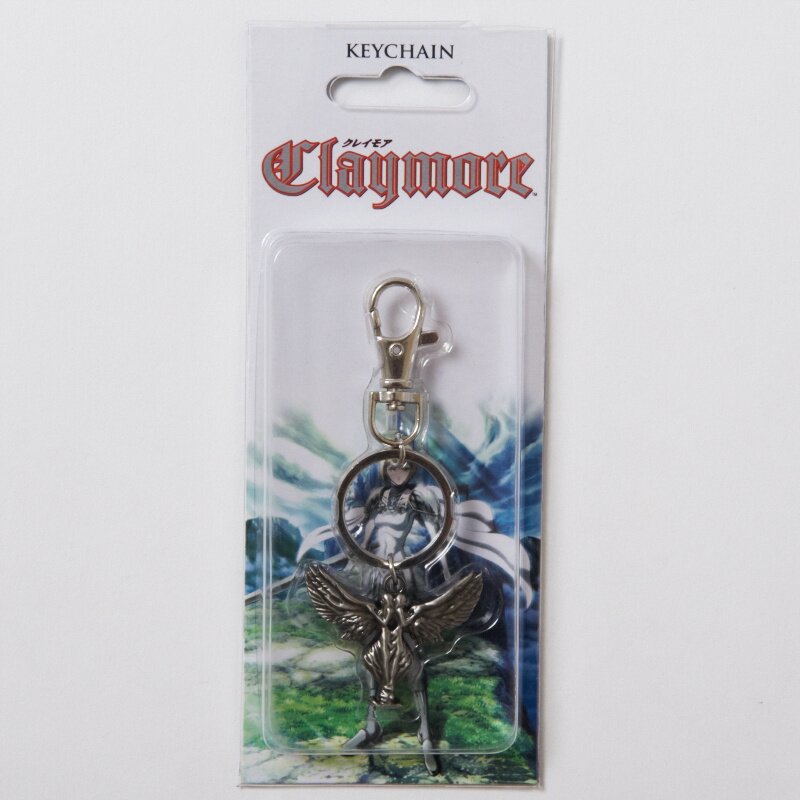 Claymore Twin Goddesses of Love Metal Keychain - Tokyo Otaku Mode